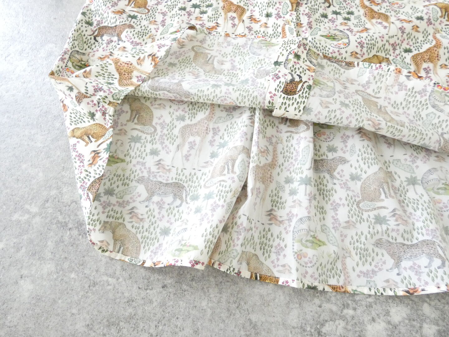 PK リバティPATTERN SAFARIスタンドオープンカラーブラウスの商品画像27