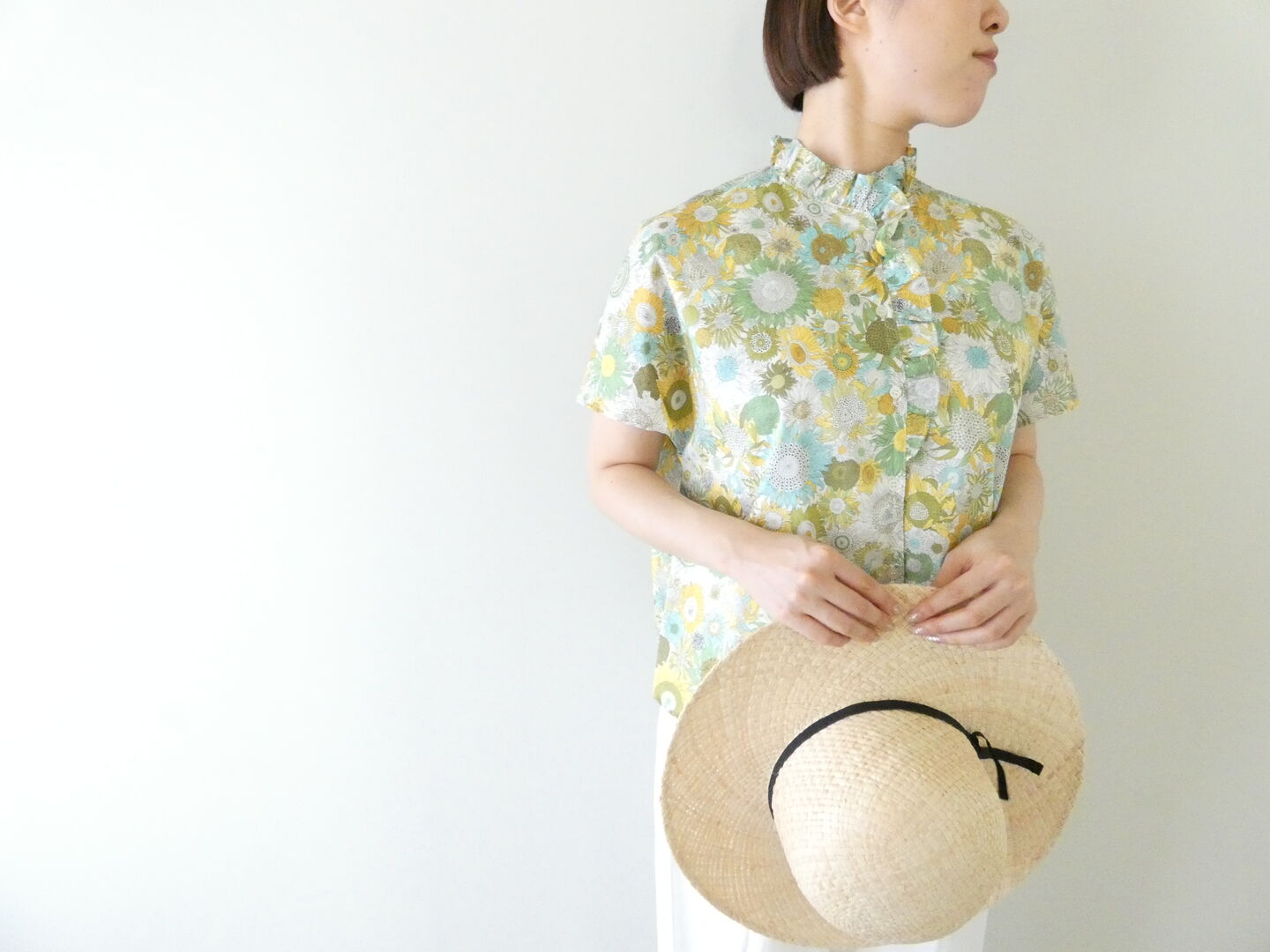 PK Small Susannaネックフリルブラウスの商品画像2