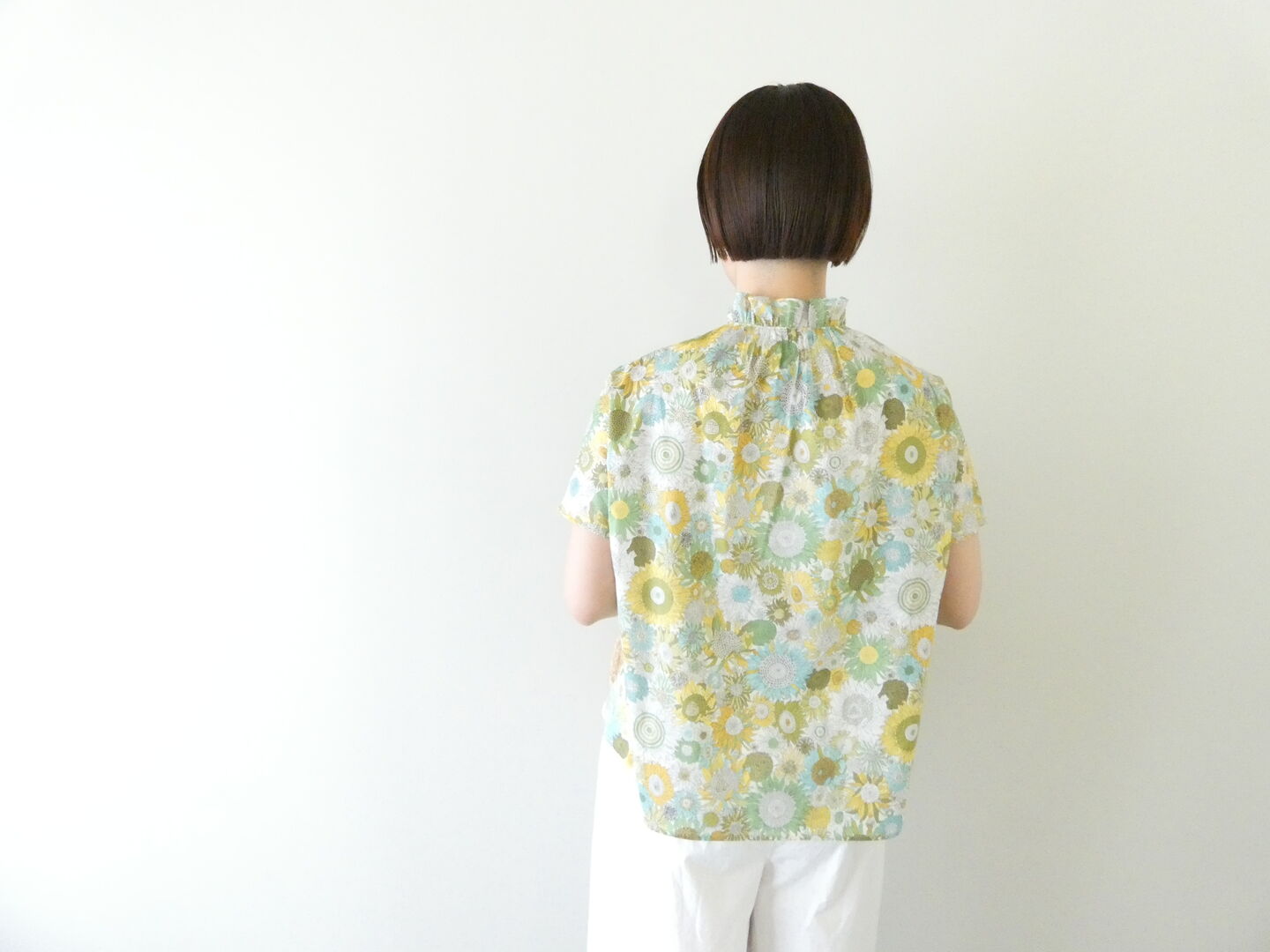 PK Small Susannaネックフリルブラウスの商品画像9