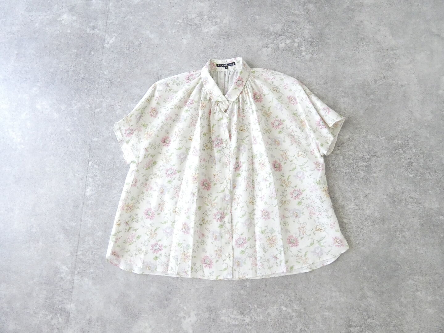 PK リバティClaidette衿ぐりふんわりブラウスの商品画像3