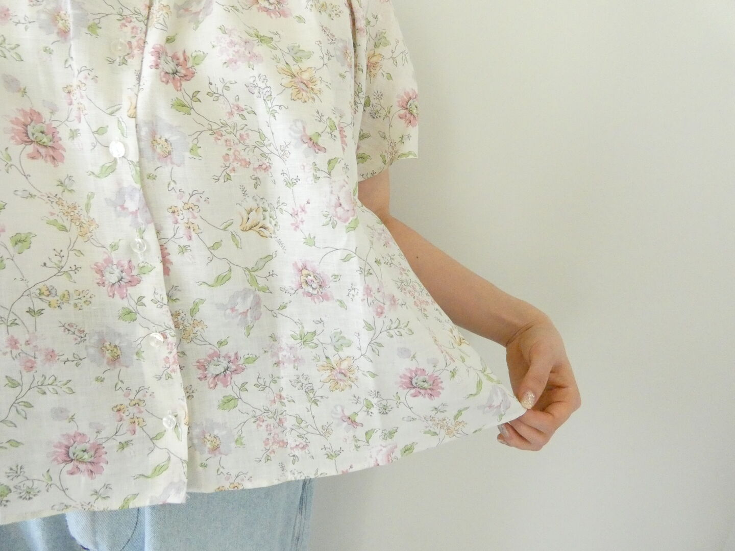PK リバティClaidette衿ぐりふんわりブラウスの商品画像5
