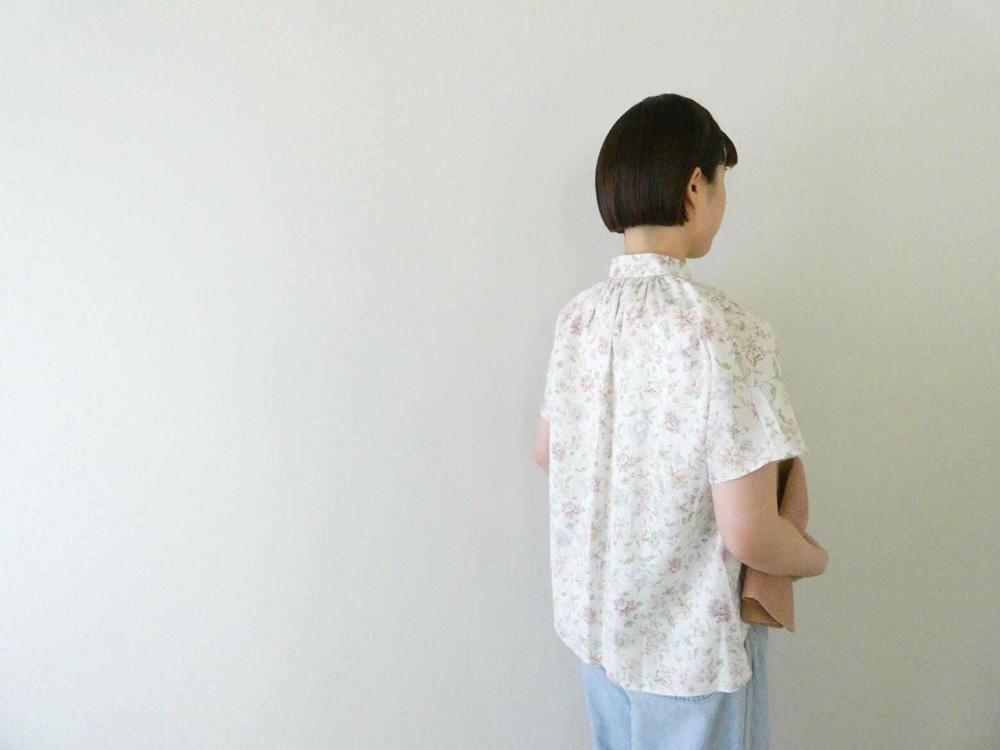 PK リバティClaidette衿ぐりふんわりブラウスの商品画像7