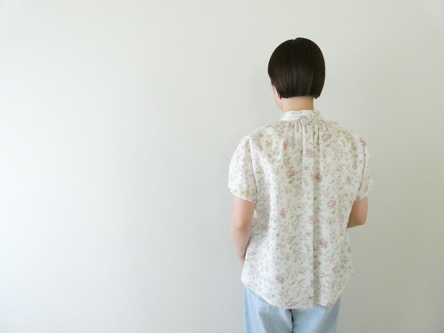 PK リバティClaidette衿ぐりふんわりブラウスの商品画像8
