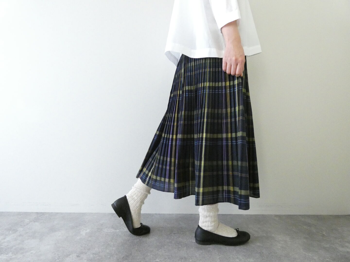 PK BIG CHECKプリーツスカートの商品画像7