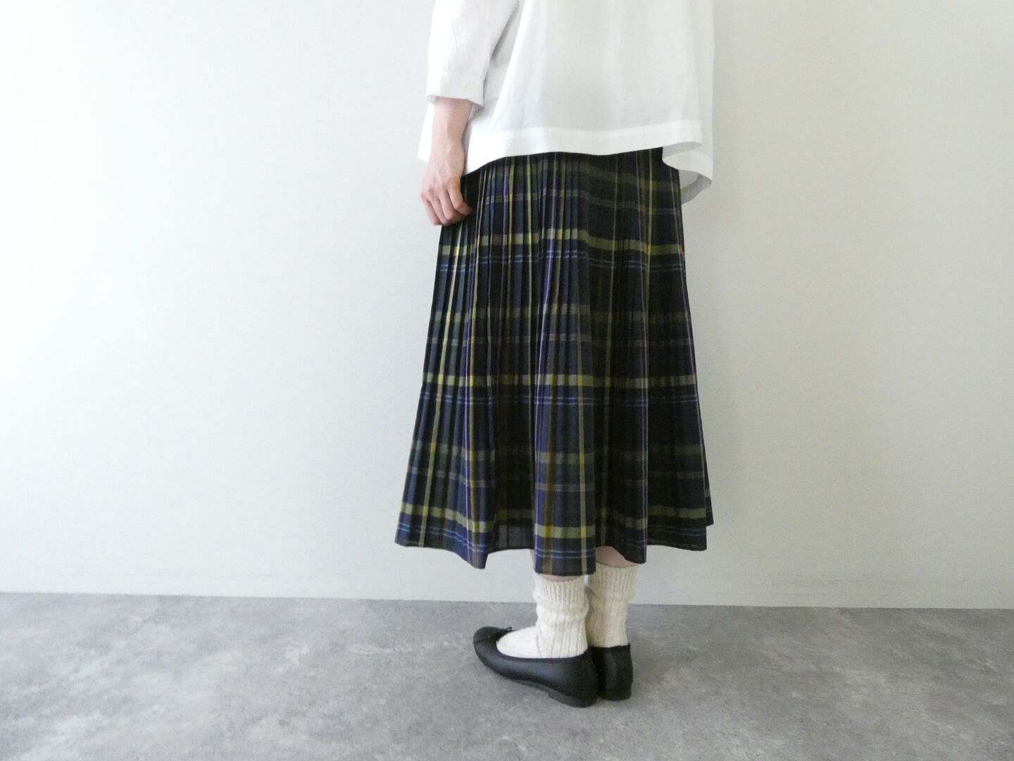 PK BIG CHECKプリーツスカートの商品画像8