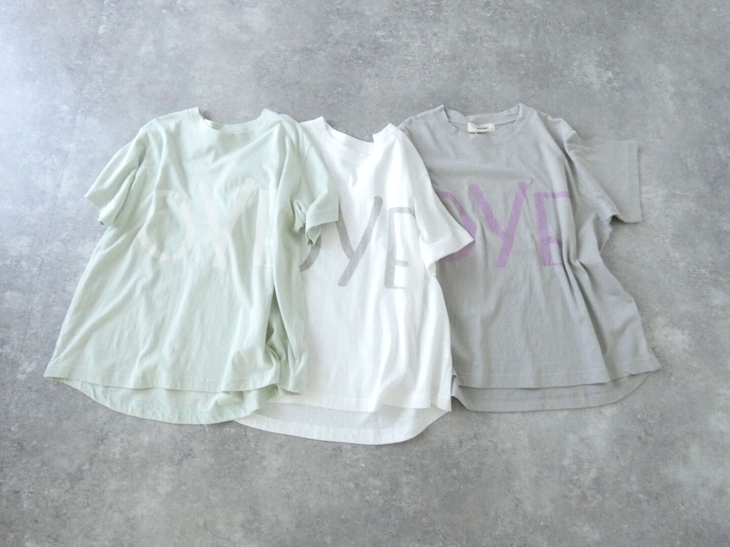 tumugu(ツムグ) ラフィー天竺プリントTシャツ  OYEの商品画像3