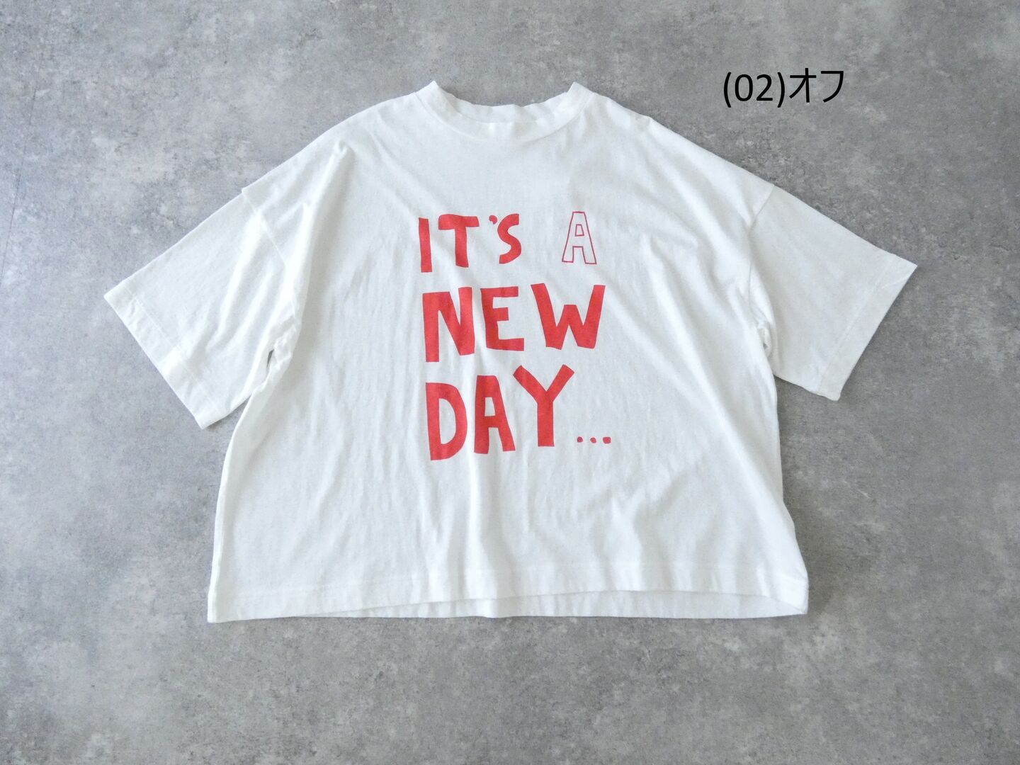 tumugu(ツムグ) ラフィ天竺プリントT  IT'S A NEW DAYの商品画像56