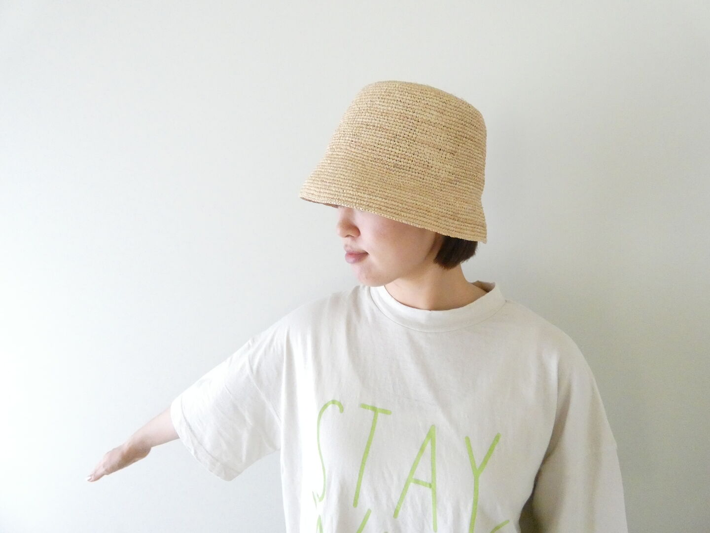 tumugu(ツムグ) STAY WAVY プリントTシャツの商品画像4