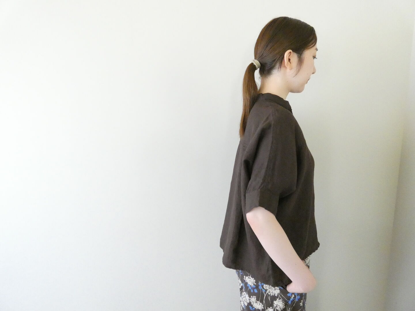 NOMBRE IMPAIR(ノンブルアンペール) インドリネンスタンドバンザイシャツの商品画像7