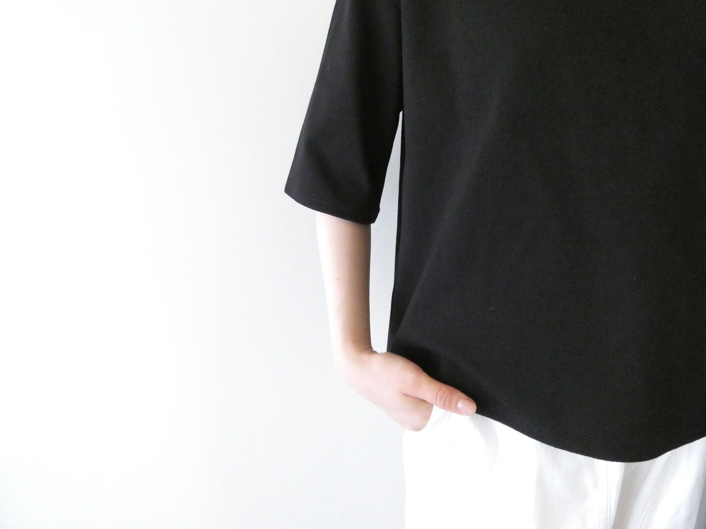 SAINT JAMES(セントジェームス) OUESSANT LOOSE 厚手ルーズドロップTの商品画像17