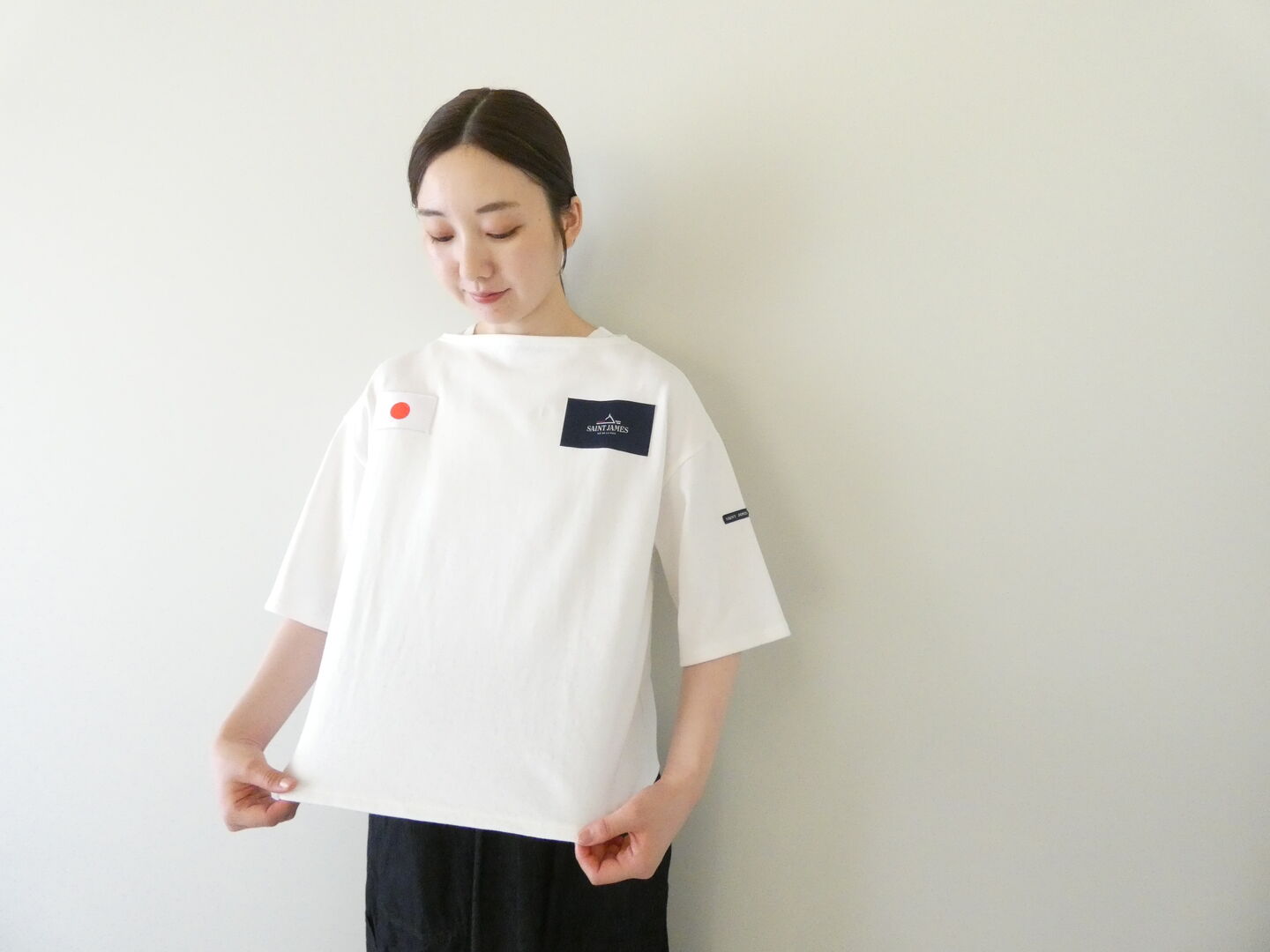 SAINT JAMES(セントジェームス) 半袖ルーズ　国旗モデルの商品画像1
