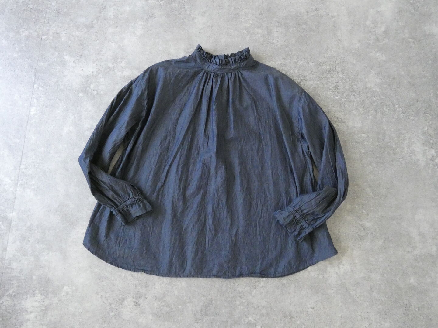 ichi(イチ) デニム2WAYブラウスの商品画像3