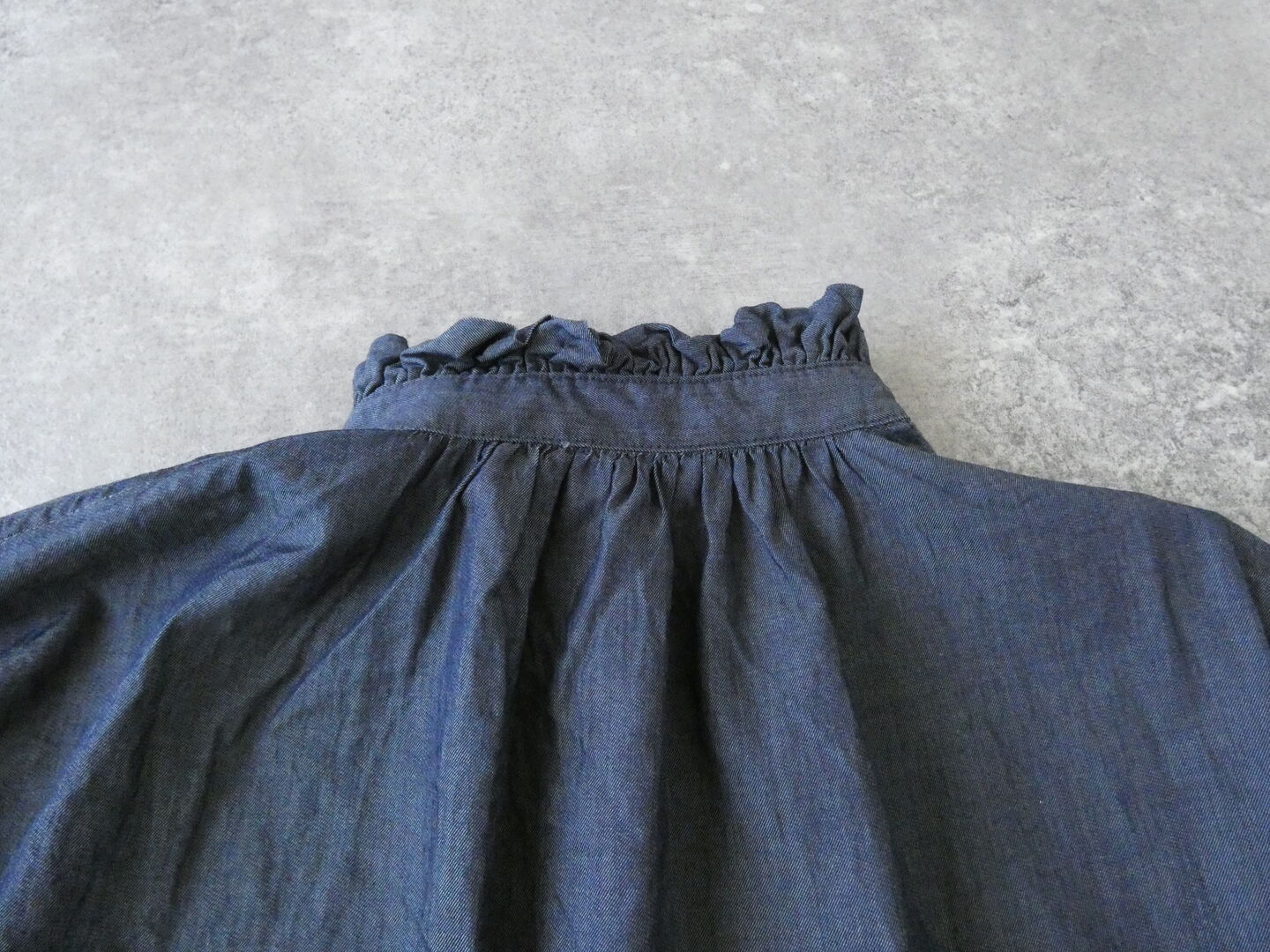ichi(イチ) デニムフリル2wayブラウスの商品画像31