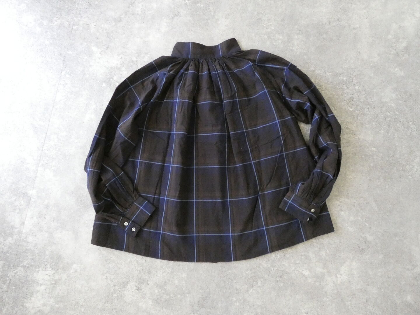 ichi(イチ) マドラスチェック2wayシャツの商品画像10