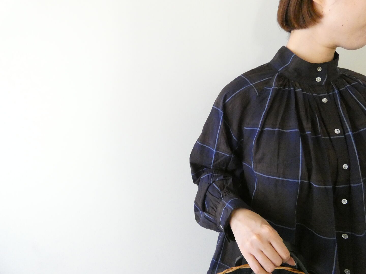 ichi(イチ) マドラスチェック2wayシャツの商品画像21