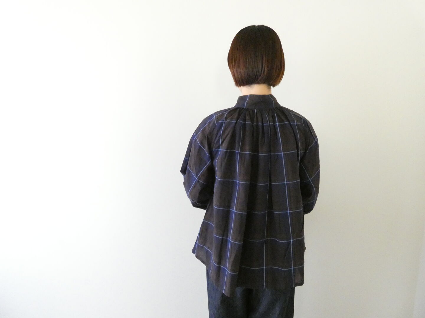 ichi(イチ) マドラスチェック2wayシャツの商品画像5