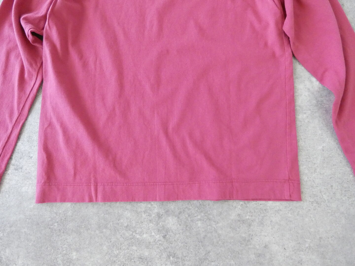 homspun(ホームスパン) 30/1天竺長袖Tシャツ　(2)ワインの商品画像28