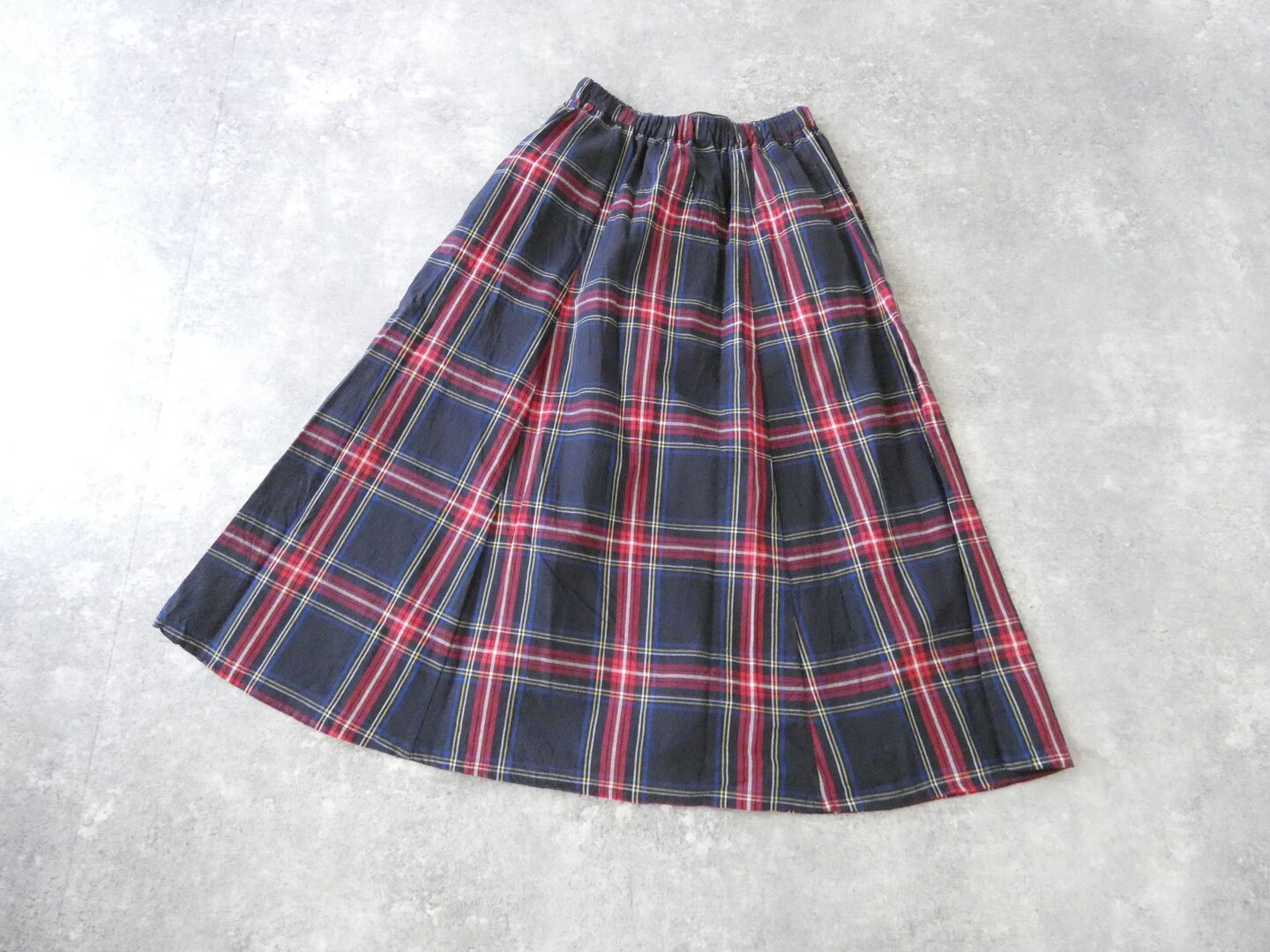 ina(イナ) オーガニックコットン前インベル切替スカートの商品画像29