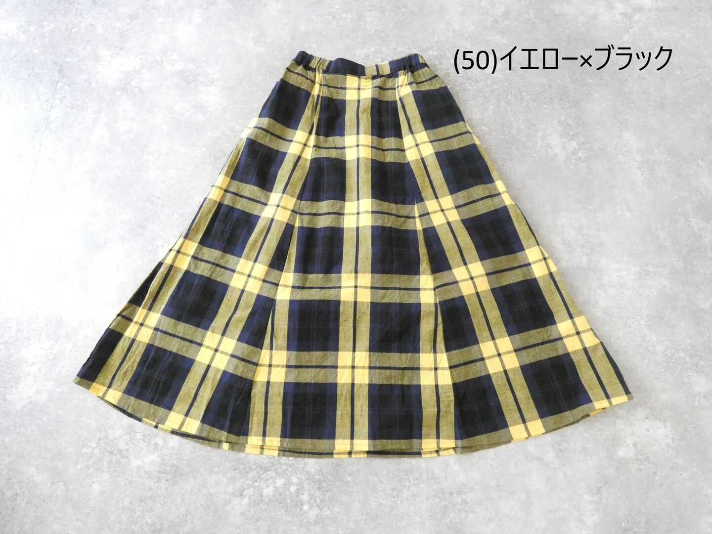 ina(イナ) オーガニックコットン前インベル切替スカートの商品画像42
