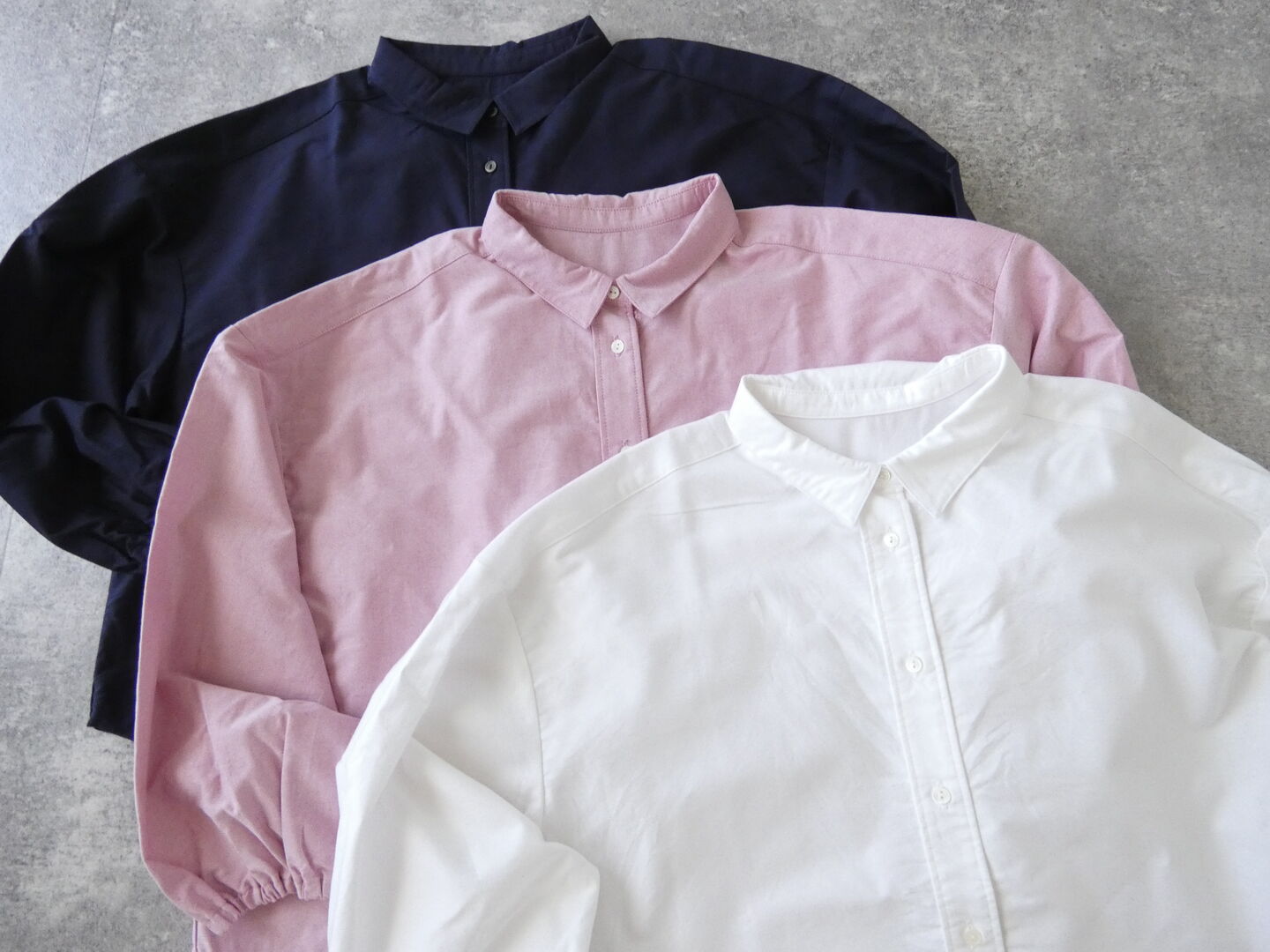 ina(イナ) マシュマロ加工衿付き袖ゴムブラウスの商品画像11