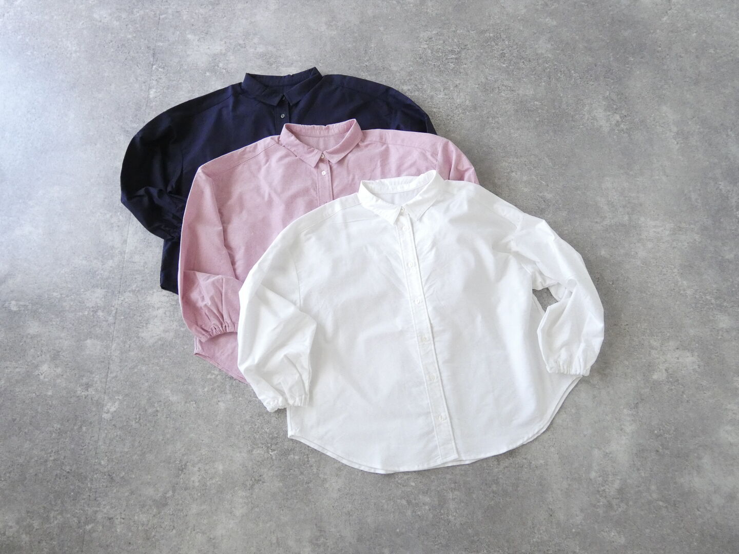 ina(イナ) マシュマロ加工衿付き袖ゴムブラウスの商品画像2