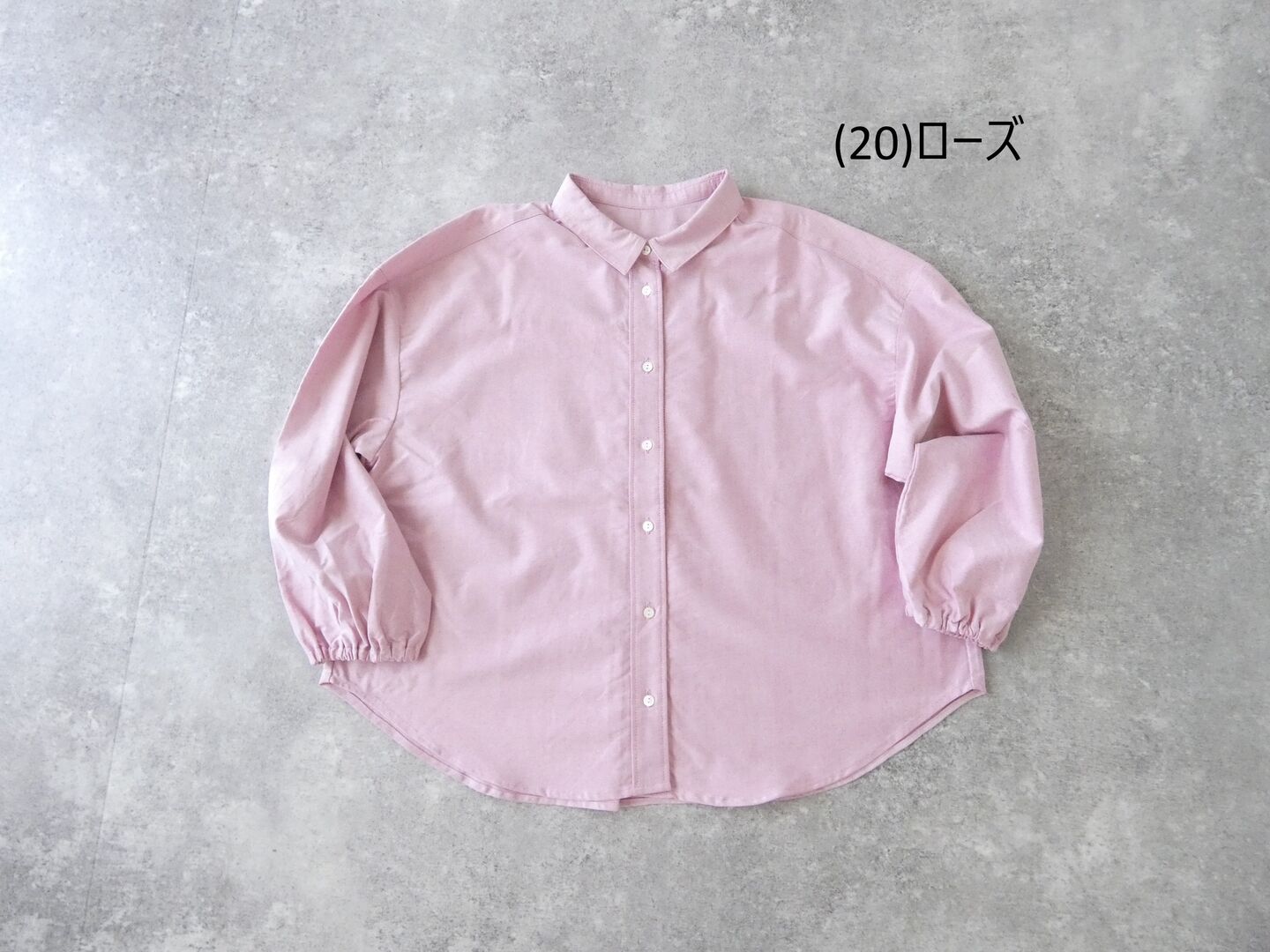 ina(イナ) マシュマロ加工衿付き袖ゴムブラウスの商品画像28