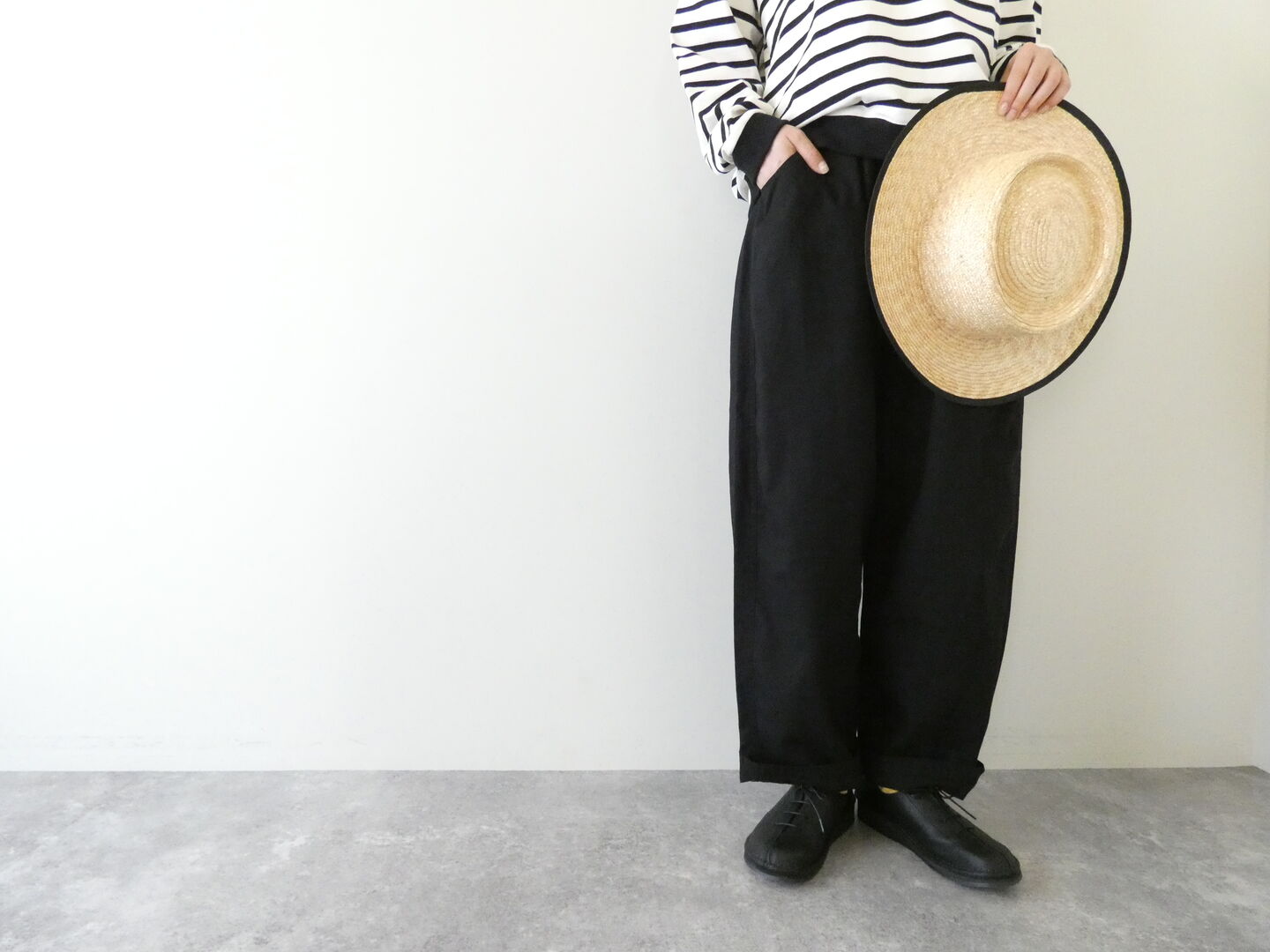 NARU オックスストーンバイオ加工 ノッポパンツ の商品画像1