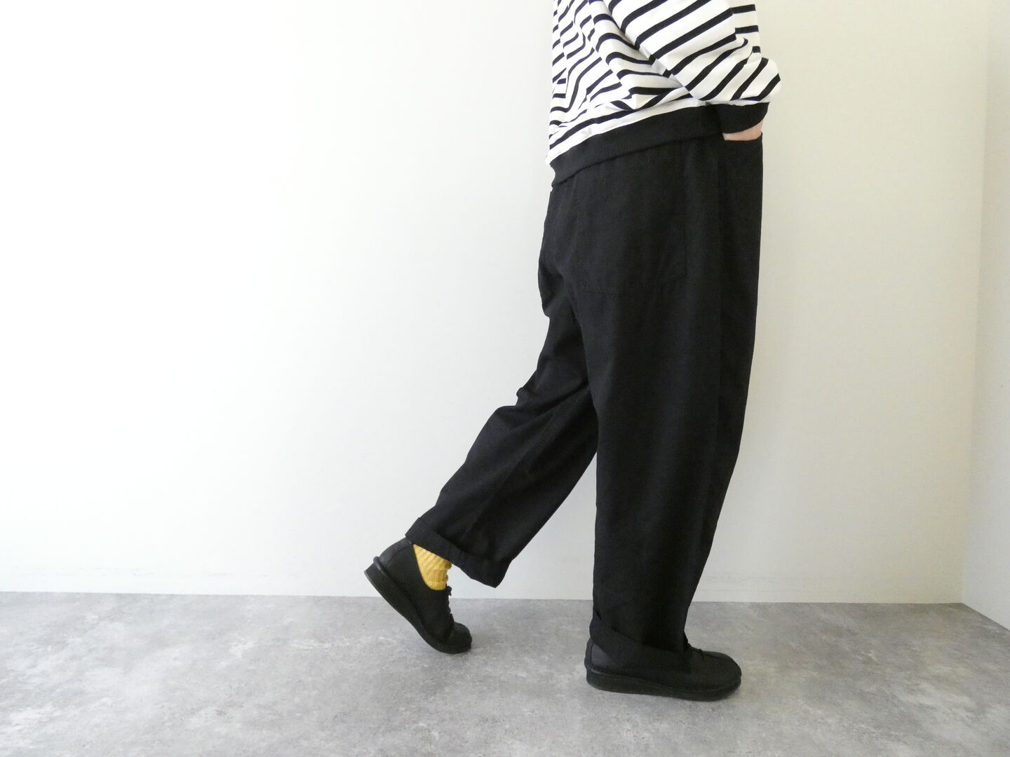 NARU オックスストーンバイオ加工 ノッポパンツ の商品画像2