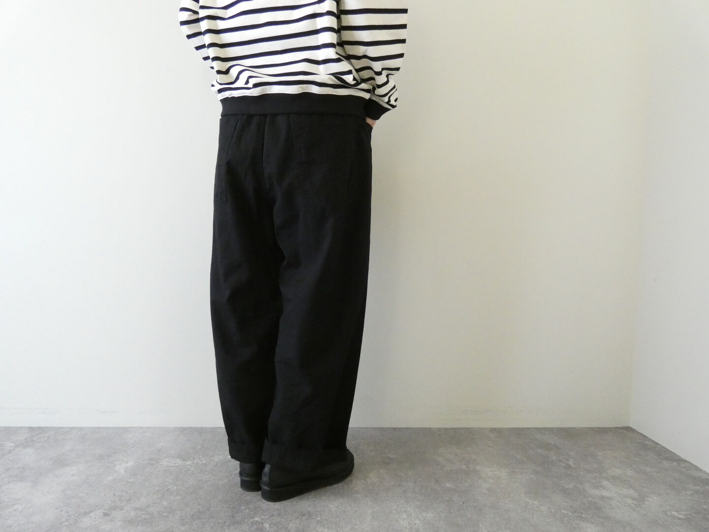 NARU オックスストーンバイオ加工 ノッポパンツ の商品画像5