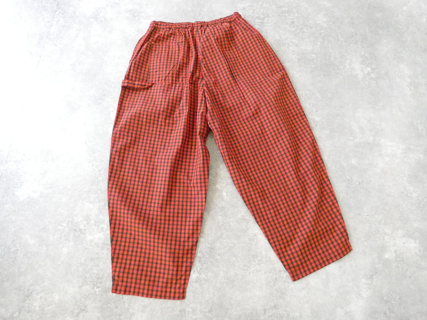 NATURAL LAUNDRY(ナチュラルランドリー) フローラル&チェックスロウパンツの商品画像29