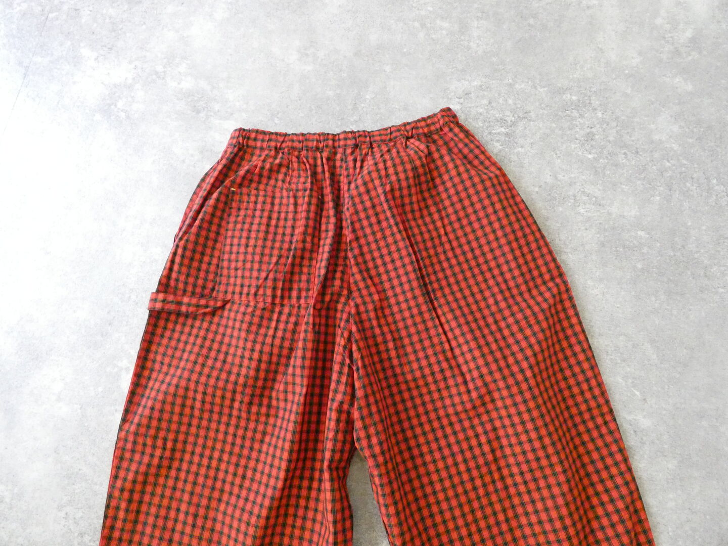 NATURAL LAUNDRY(ナチュラルランドリー) フローラル&チェックスロウパンツの商品画像36