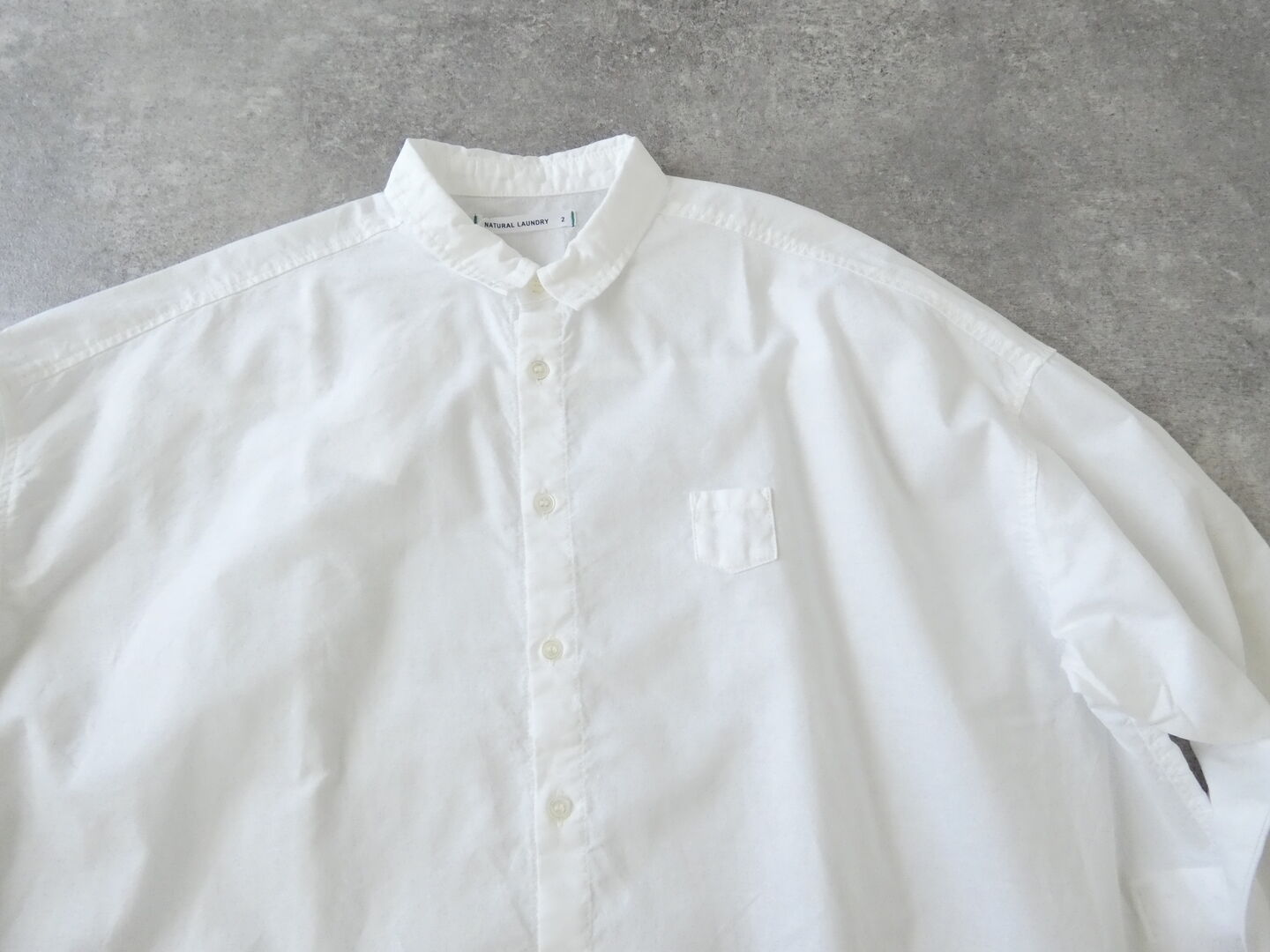 NATURAL LAUNDRY(ナチュラルランドリー) オックスビッグミドルシャツの商品画像21