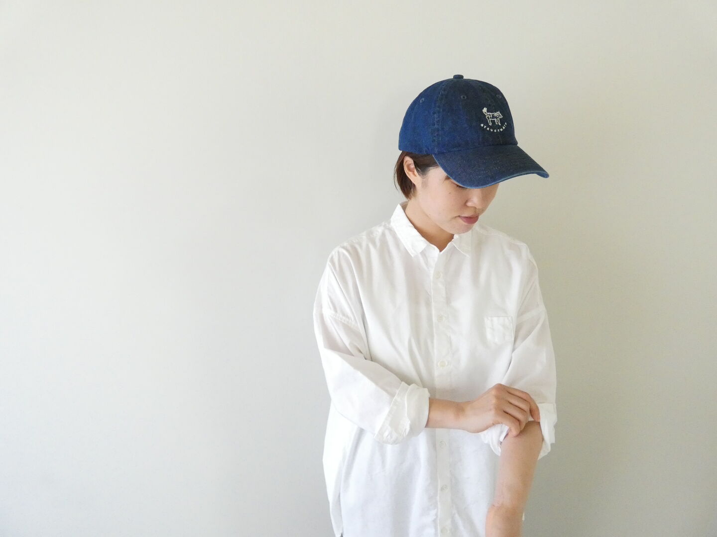 NATURAL LAUNDRY(ナチュラルランドリー) オックスビッグミドルシャツの商品画像4