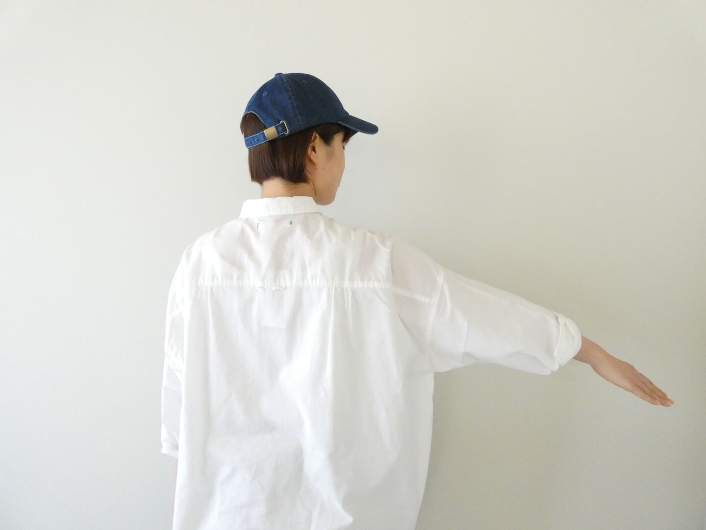 NATURAL LAUNDRY(ナチュラルランドリー) オックスビッグミドルシャツの商品画像7