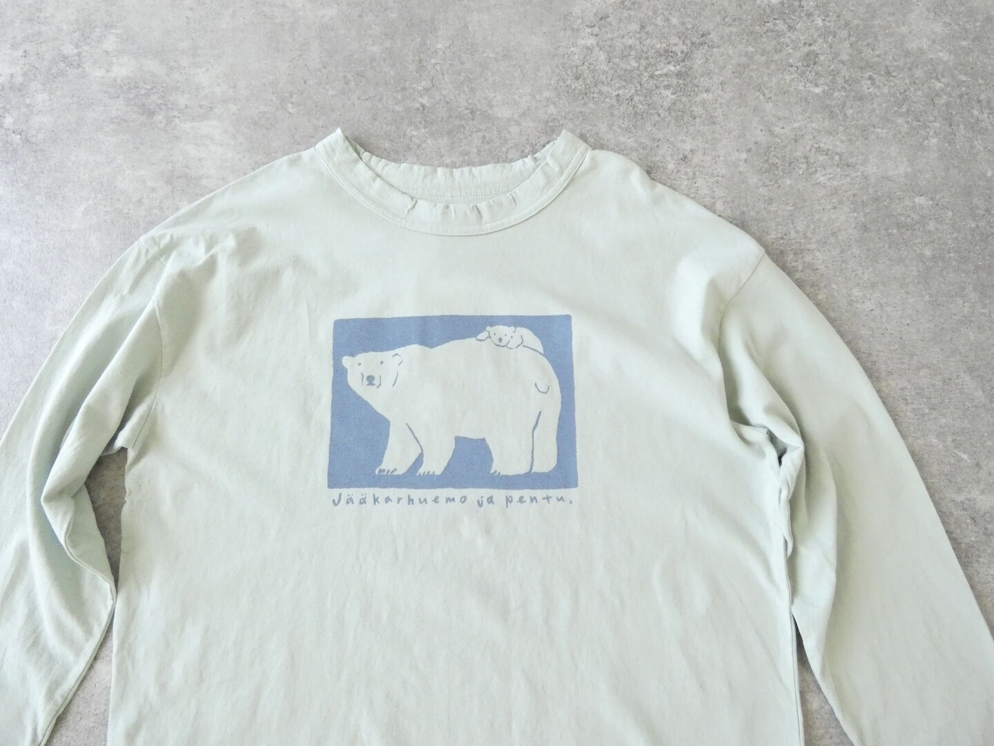 grin(グリン) オーガニックエーゲ海シロクマ親子プリントTの商品画像44