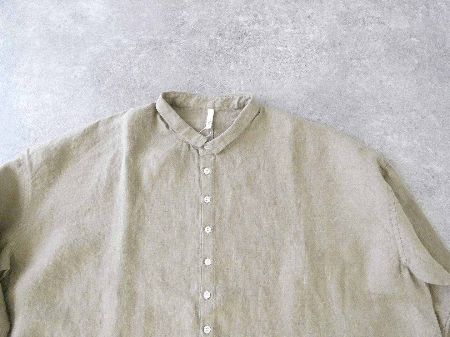 grin(グリン) リネンつぶつぶ釦シャツの商品画像30
