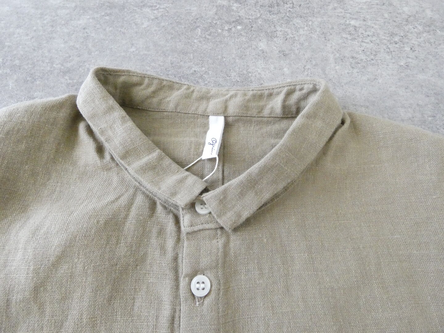 grin(グリン) リネンつぶつぶ釦シャツの商品画像31