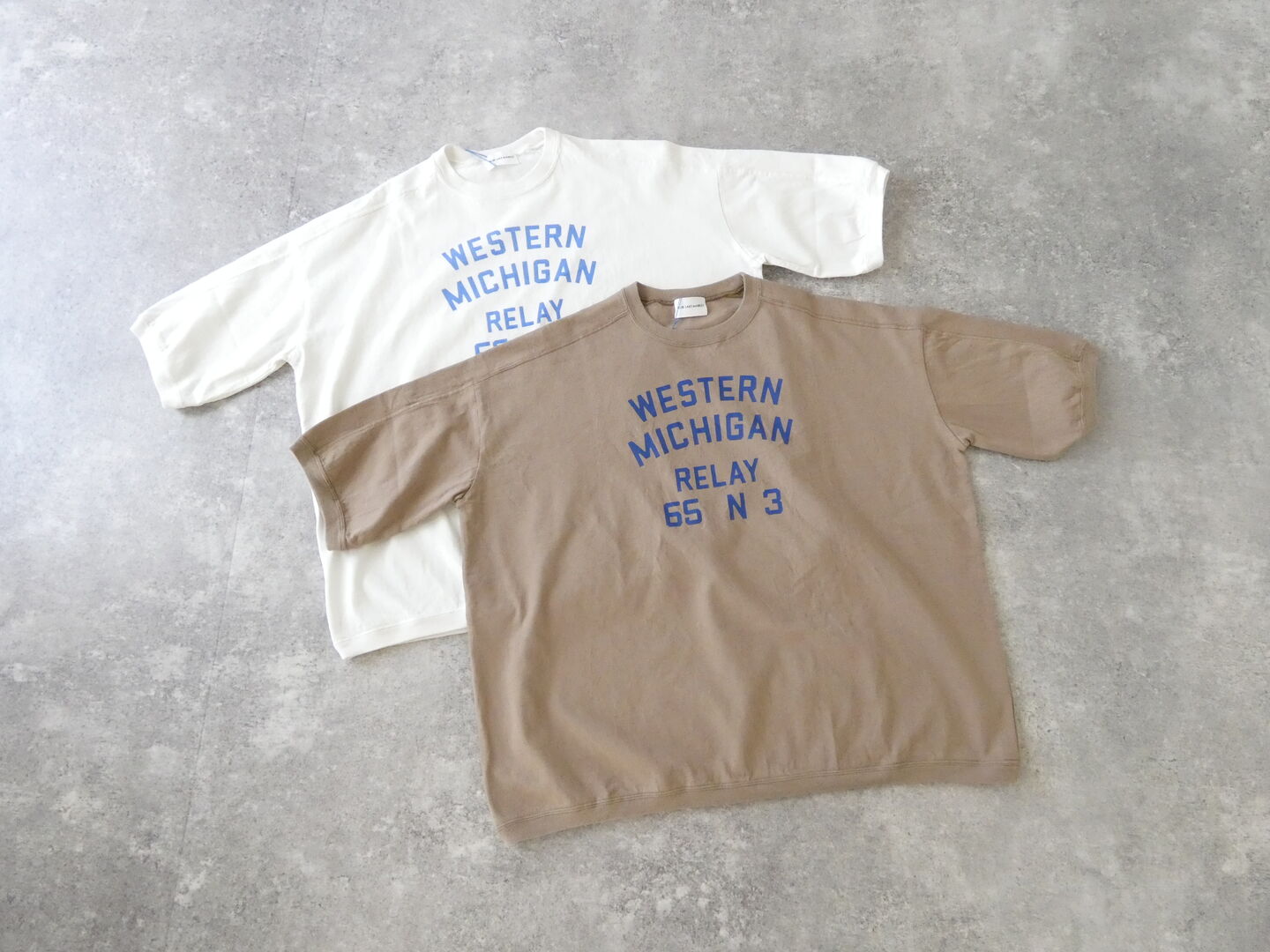 BLUE LAKE MARKET(ブルーレイクマーケット) 天竺ヨーク切替プリントプルオーバー WESTERN MICHIGANの商品画像11