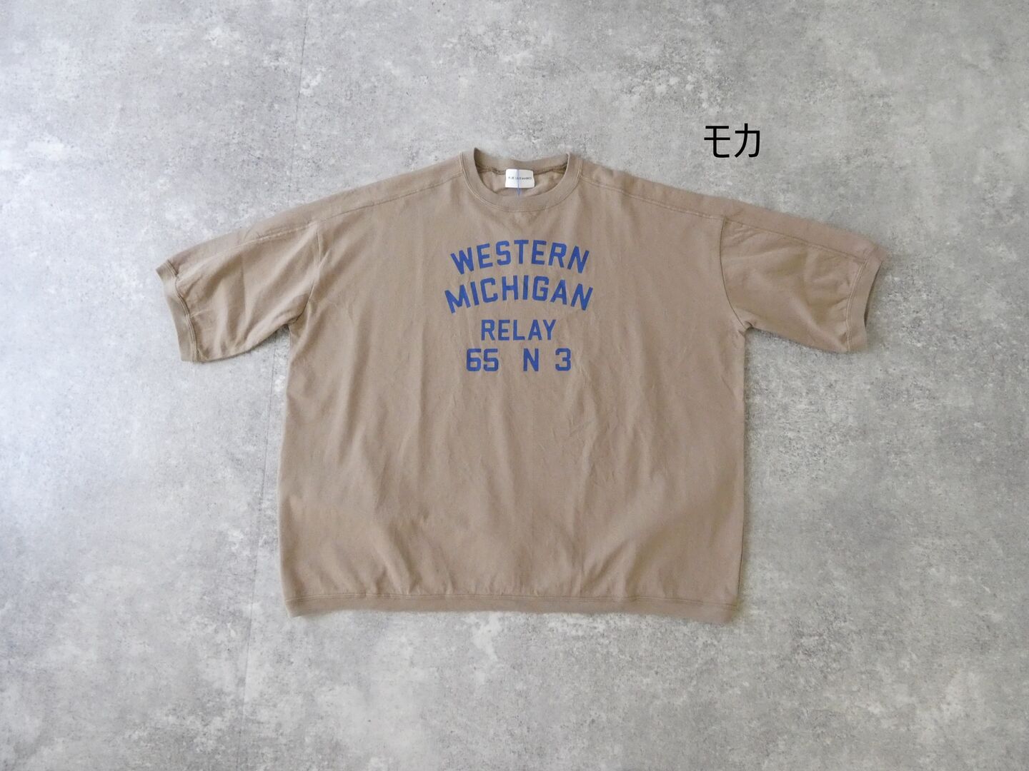 BLUE LAKE MARKET(ブルーレイクマーケット) 天竺ヨーク切替プリントプルオーバー WESTERN MICHIGANの商品画像28