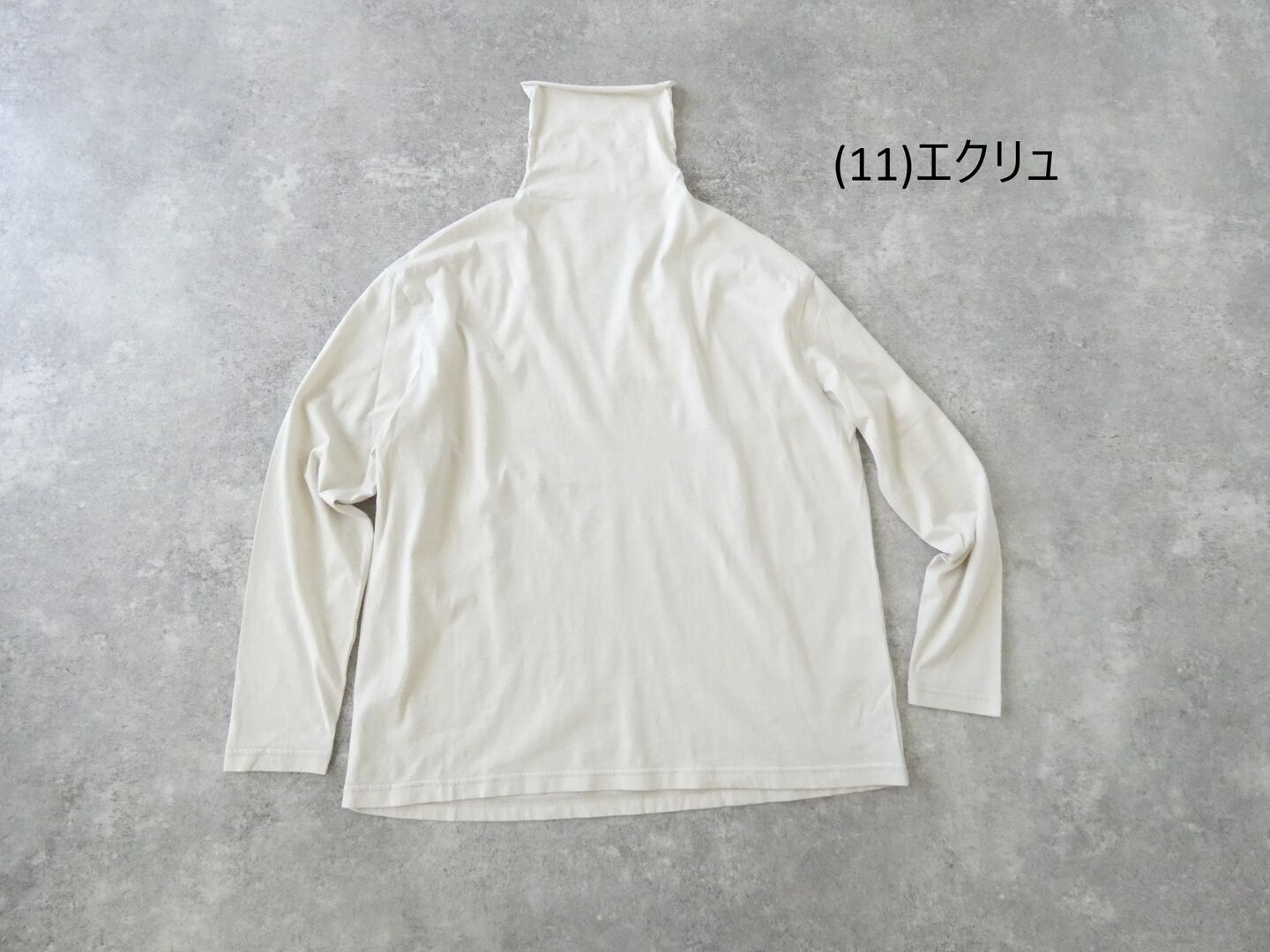 evam eva(エヴァムエヴァ) cut&sew turtleneckの商品画像28