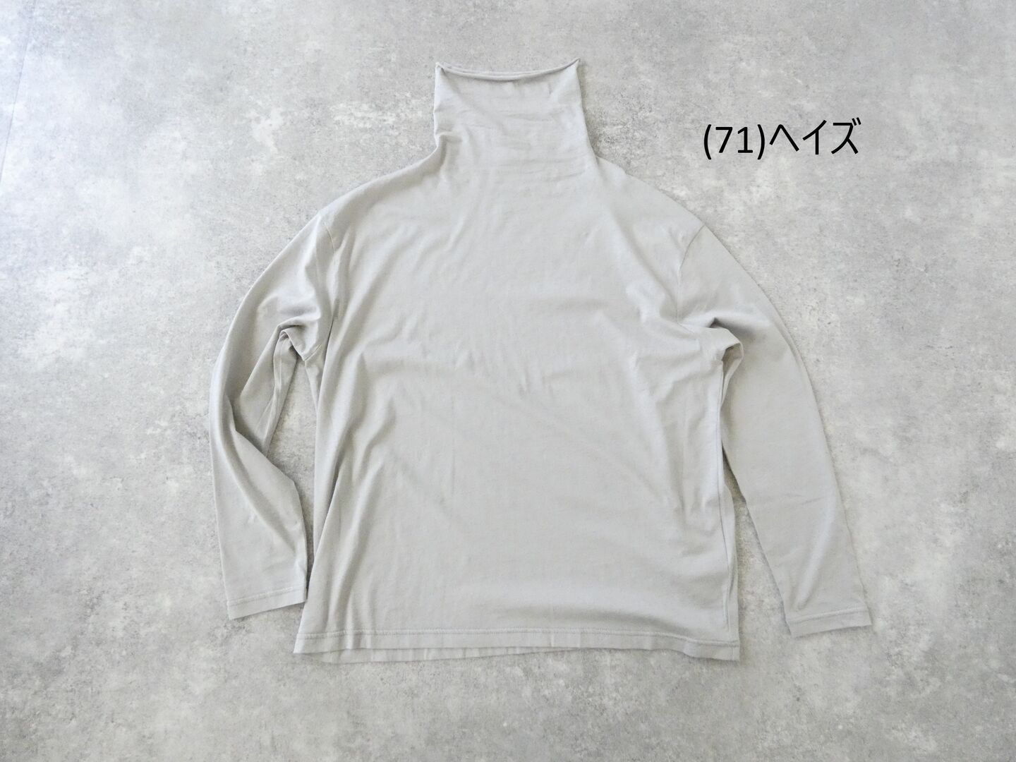 evam eva(エヴァムエヴァ) cut&sew turtleneckの商品画像56