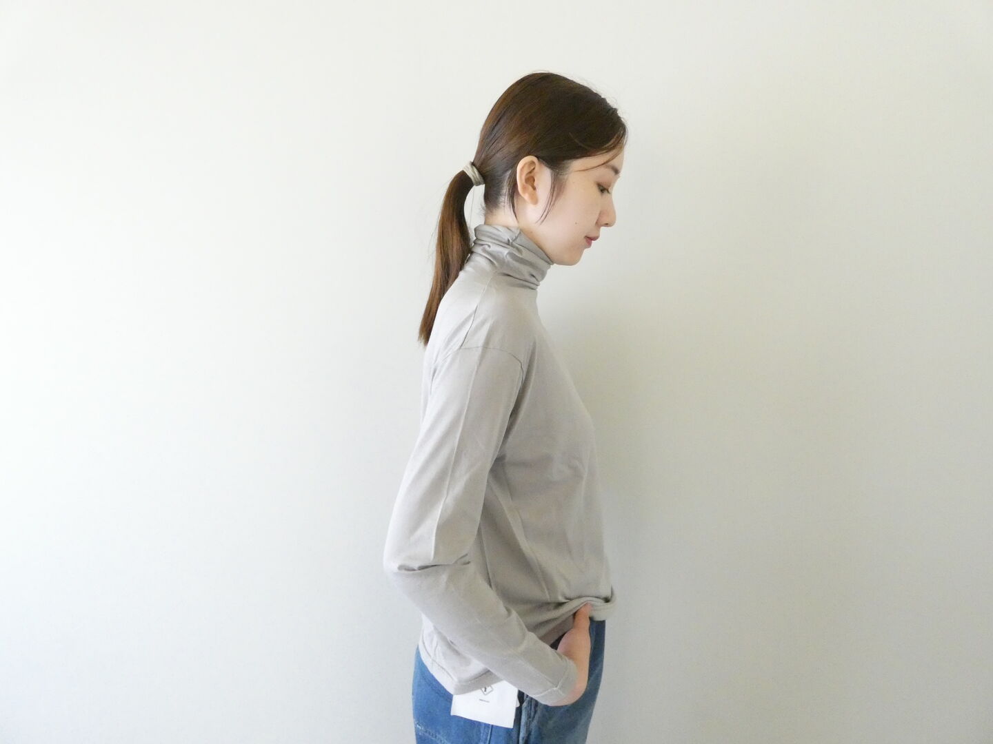 evam eva(エヴァムエヴァ) cut&sew turtleneckの商品画像7