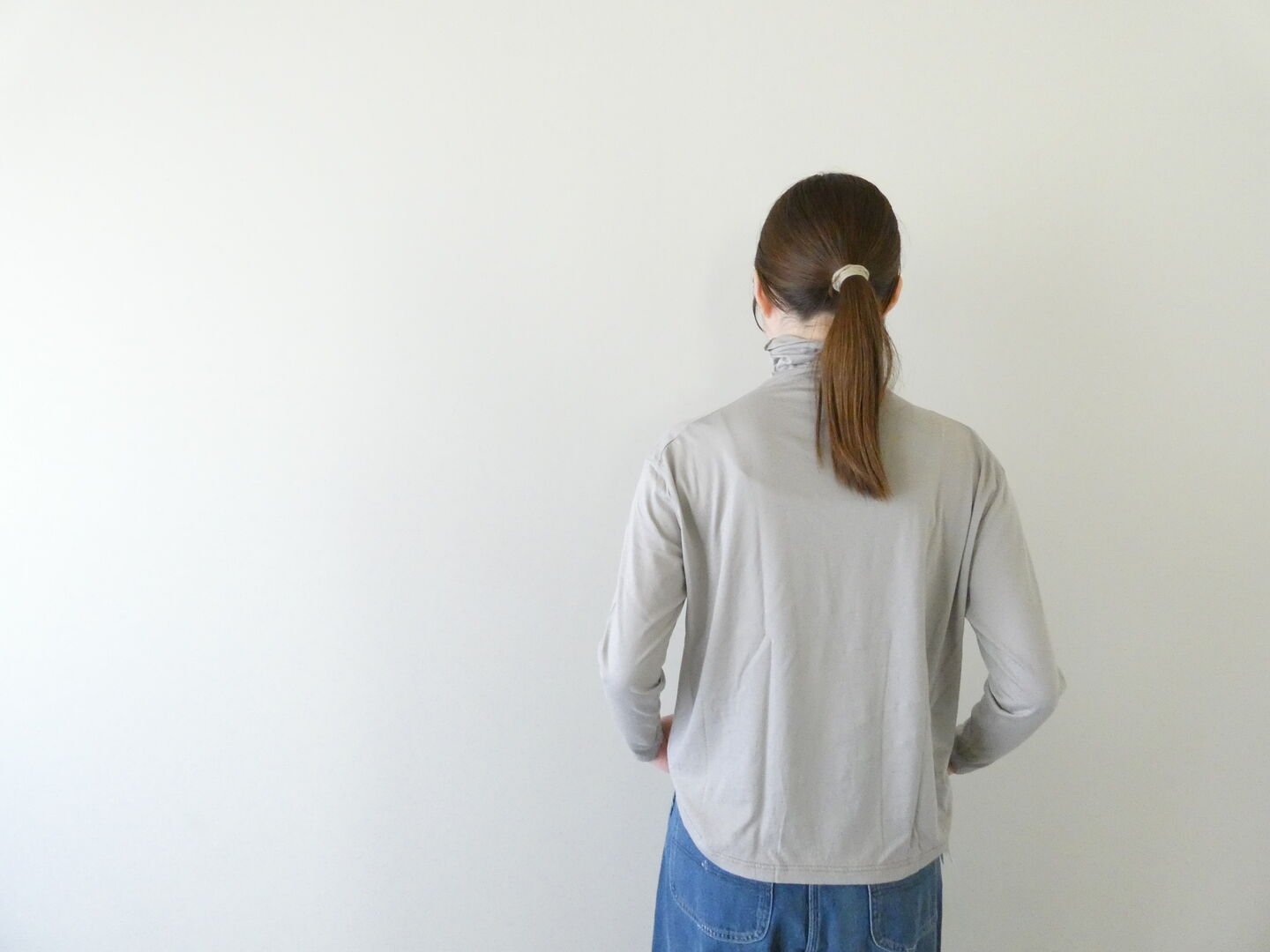 evam eva(エヴァムエヴァ) cut&sew turtleneckの商品画像8