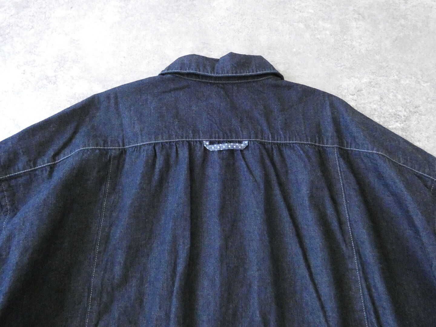 快晴堂(かいせいどう) Girl'sマルチシーズン7オンスデニム 風をはらむブルゾンの商品画像28