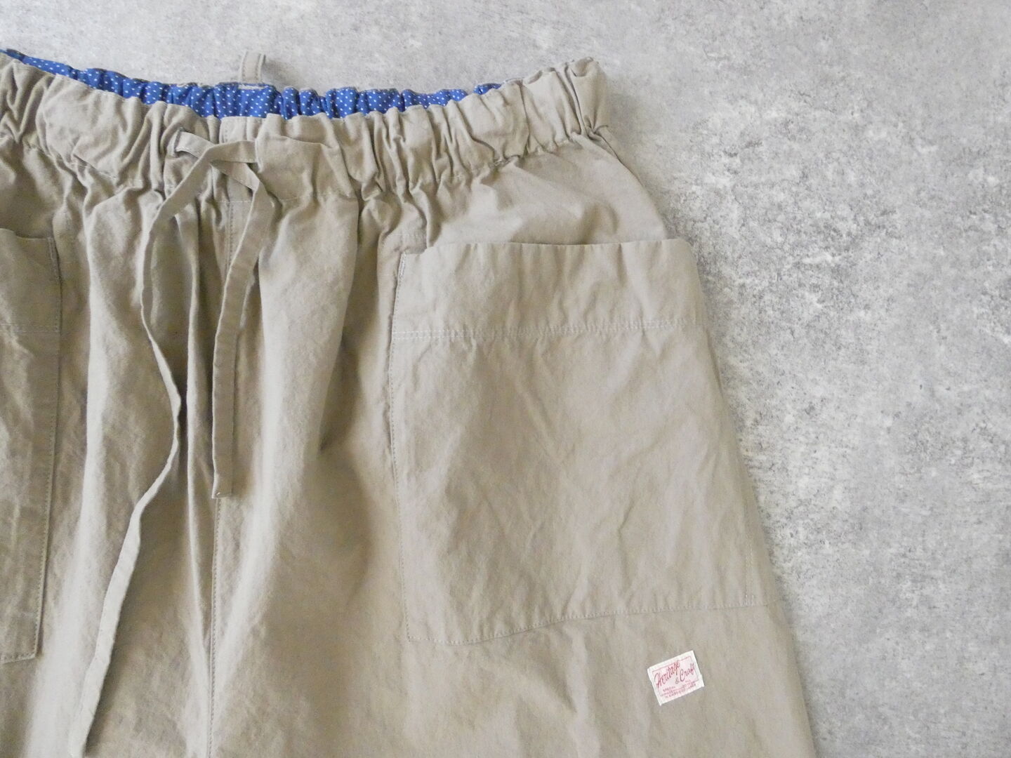 快晴堂(かいせいどう) Girl'sヴィンテージ馬布スタンド 斜めポケ・イージーパンツの商品画像19
