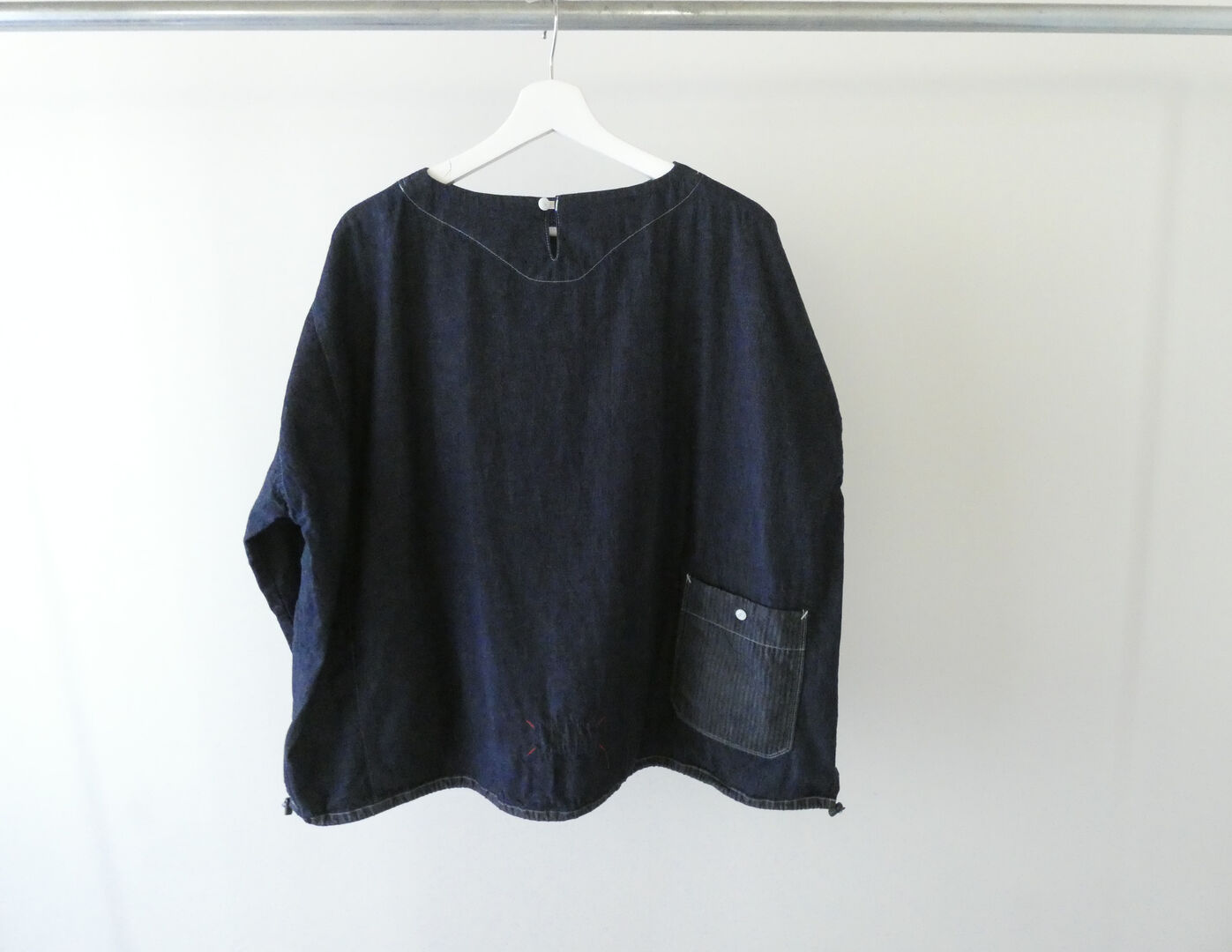 快晴堂(かいせいどう) Girl'sマルチシーズン7オンスデニム 長袖WideTシャツの商品画像12