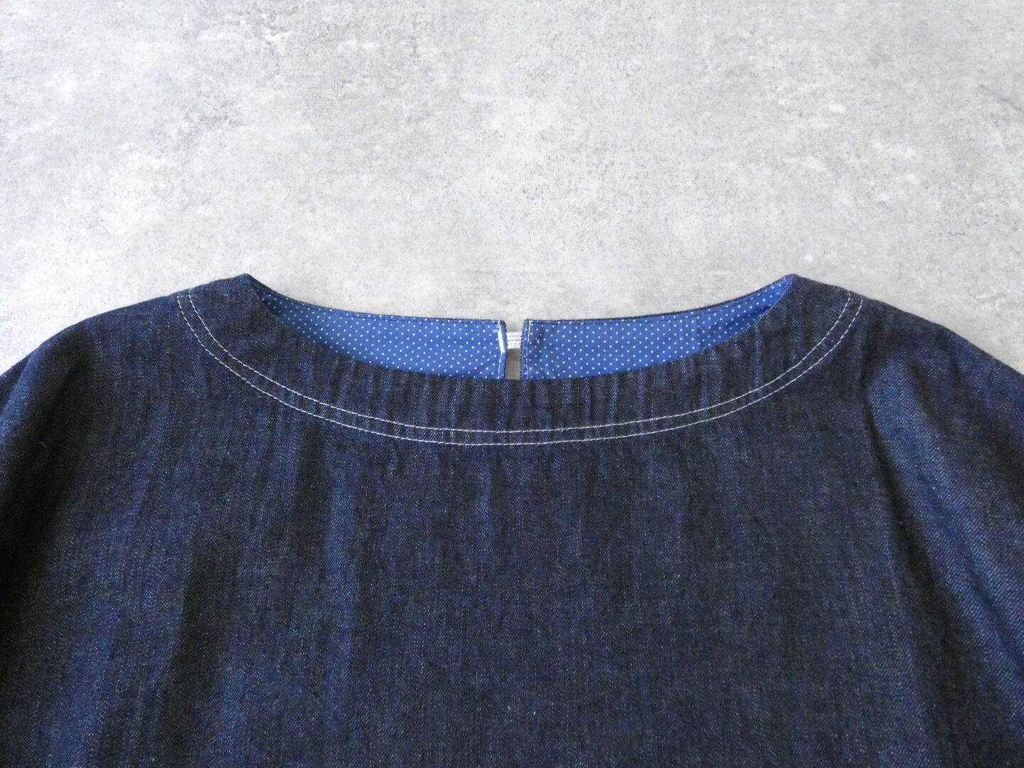 快晴堂(かいせいどう) Girl'sマルチシーズン7オンスデニム 長袖WideTシャツの商品画像21