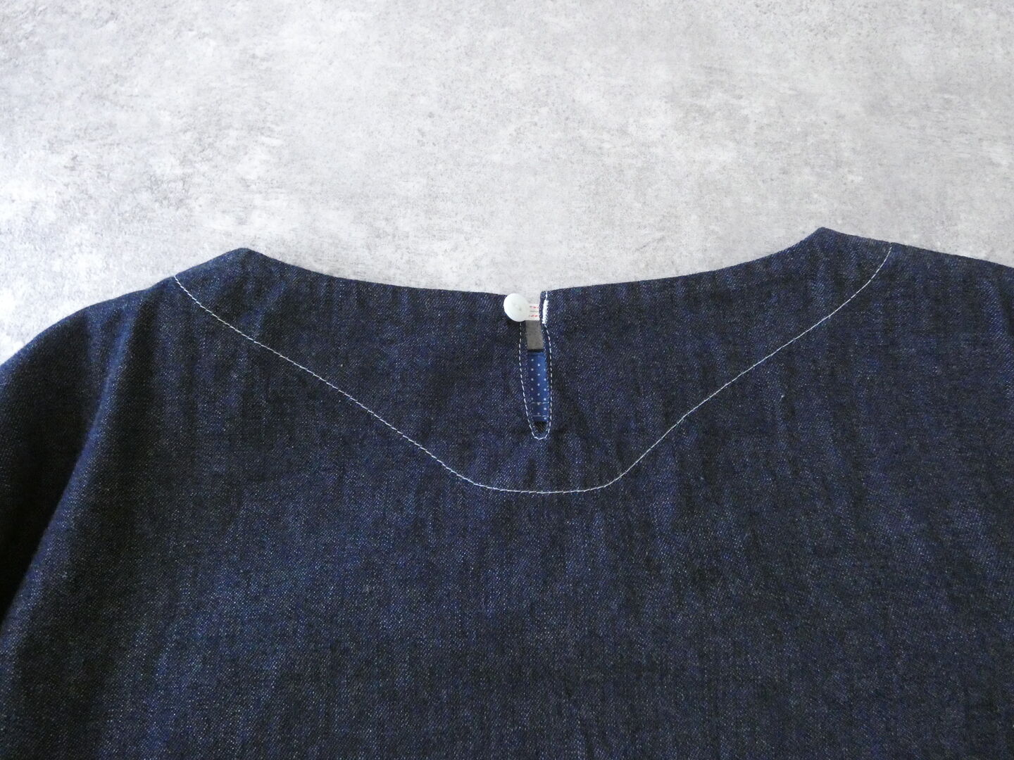 快晴堂(かいせいどう) Girl'sマルチシーズン7オンスデニム 長袖WideTシャツの商品画像29