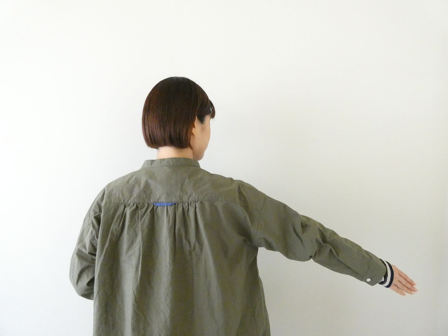 快晴堂(かいせいどう) Girl'sヴィンテージ馬布スタンド 前開きシャツの商品画像17