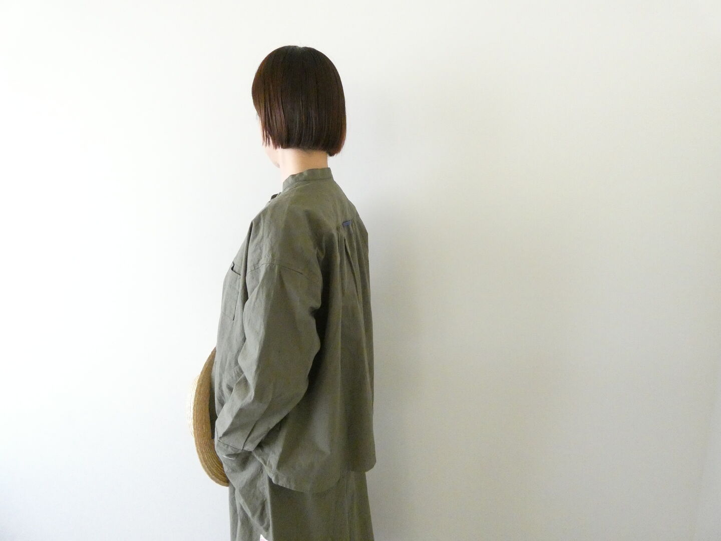 快晴堂(かいせいどう) Girl'sヴィンテージ馬布スタンド 前開きシャツの商品画像5